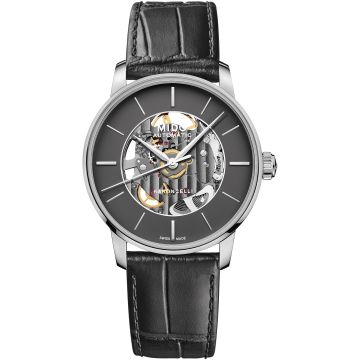 Mido Baroncelli Signature Skeleton Stainless Steel / Anthracite
