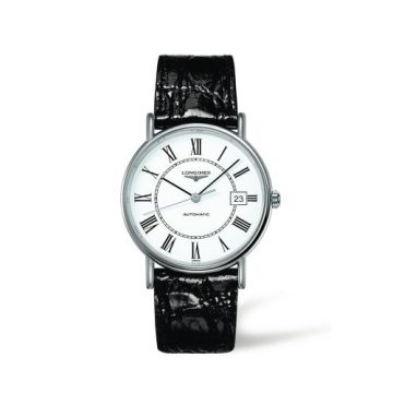 Longines Presence 38.5 Automatic Stainless Steel / White - Roman