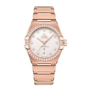 Omega Constellation Master Chronometer 39 Sedna - Diamond / Silver / Bracelet
