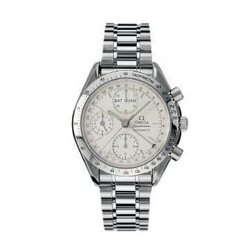 Omega Speedmaster Day-Date 38 Stainless Steel / Silver / Bracelet