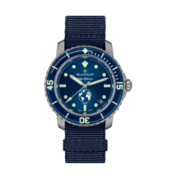 Blancpain Fifty Fathoms Ocean Commitment III Blue / Blue / Blue NATO