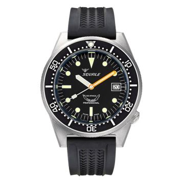 Squale 1521 Black Blasted