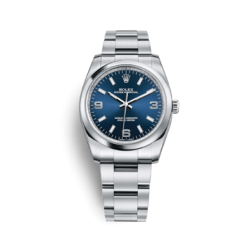 Rolex Oyster Perpetual 34 Blue Explorer