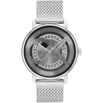 Calvin Klein Iconic Automatic Date Silver / Grey