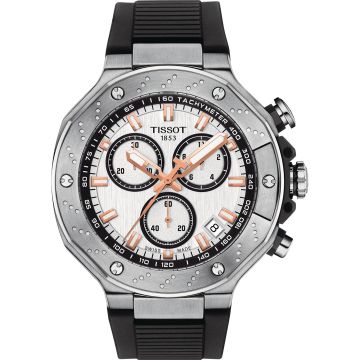 Tissot T-Race Chronograph Stainless Steel / Silver / Rubber