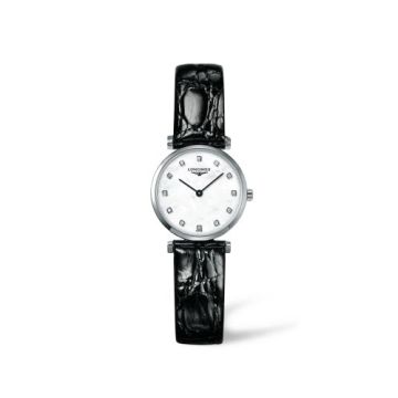 Longines La Grande Classique Quartz 24 Leather MOP