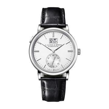 A. Lange & Söhne Saxonia Outsize Date White Gold / Silver