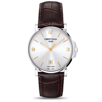 Certina DS Caimano Silver / Gold Index