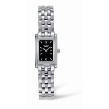 Longines DolceVita 16 Quartz Stainless Steel Black