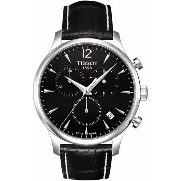 Tissot Tradition Chronograph Stainless Steel / Black