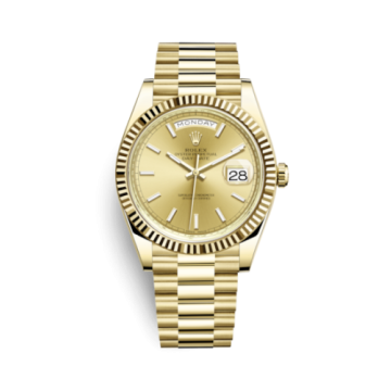 Rolex Day-Date 40 Yellow Gold / Champagne