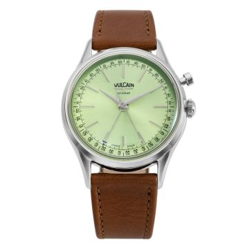 Vulcain Cricket President 36mm Pistachio Green