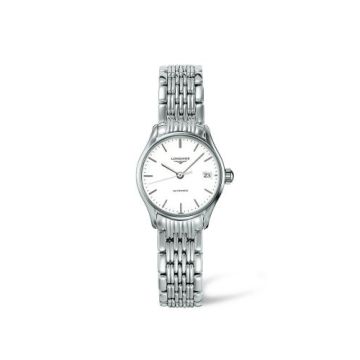 Longines Lyre 25 Stainless Steel / White / Bracelet