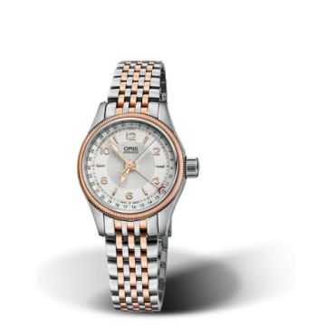 Oris Big Crown Pointer Date 29 Stainless Steel - Rose Gold / Silver/ Bracelet