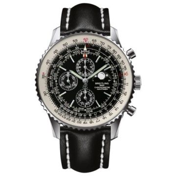 Breitling Navitimer 1461 48 Stainless Steel / Black / Calf / Pin