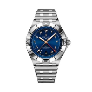 Breitling Chronomat 40 GMT Stainless Steel / Blue / Malaysia