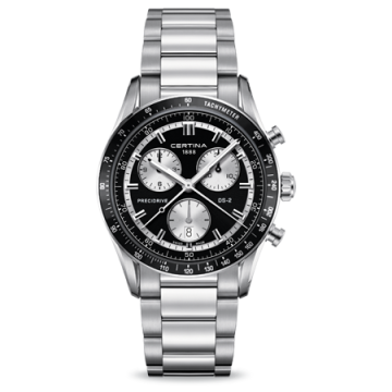 Certina DS 2 Chrono 1/100 Sec PreciDrive Inverted Panda