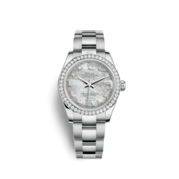 Rolex Datejust 31 Stainless Steel Diamond / Oyster / MOP - Roman