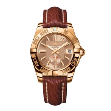 Breitling Galactic 36 Automatic Rose Gold / Copperhead Bronze / Sahara
