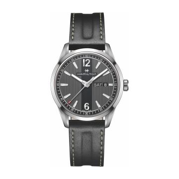 Hamilton Broadway Day Date Quartz Steel / Grey
