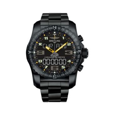 Breitling Cockpit B50 Night Mission / Black-Yellow / Bracelet