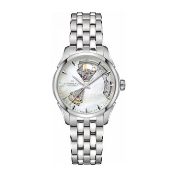 Hamilton Jazzmaster Open Heart 36 Stainless Steel / MOP / Bracelet