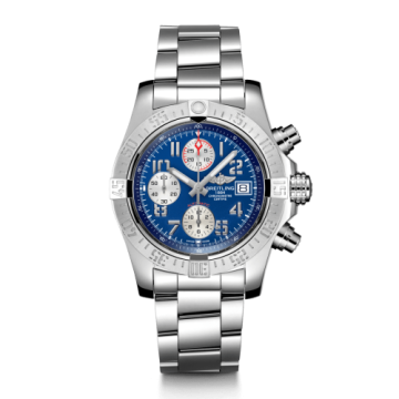 Breitling Avenger II Stainless Steel / Mariner Blue / Bracelet