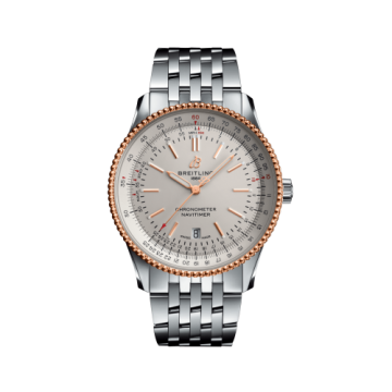 Breitling Navitimer Automatic 41 Automatic Stainless Steel / Rose Gold / Silver / Bracelet