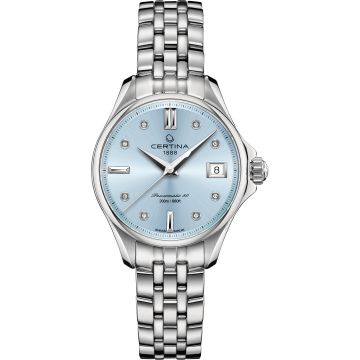 Certina DS Action 34.5 Powermatic Stainless Steel / Light Blue