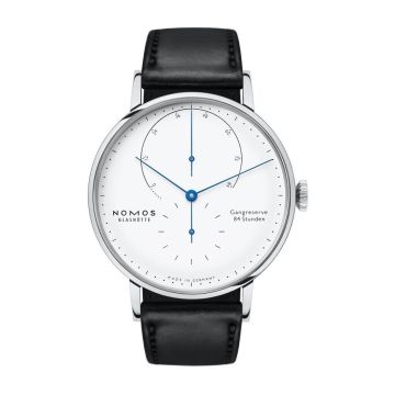 Nomos Glashütte Lambda 175 Stainless Steel / White