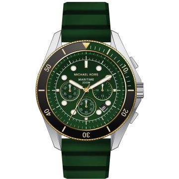 Michael Kors Maritime Chronograph Green / Silvery