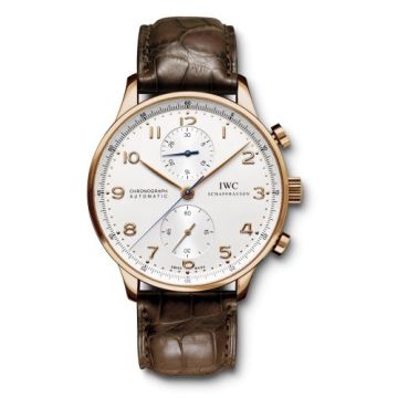 IWC Schaffhausen Portuguese Chrono-Automatic Rose Gold / Silver