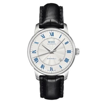 Mido Baroncelli Tradition Stainless Steel / Silver