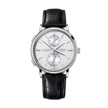 A. Lange & Söhne Saxonia Dual Time White Gold