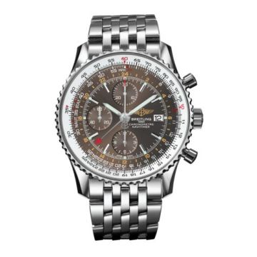 Breitling Navitimer World Stainless Steel / Panamerican Bronze / Bracelet