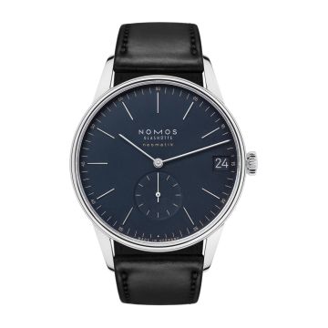 Nomos Glashütte Orion Neomatik 41 Date Midnight Blue