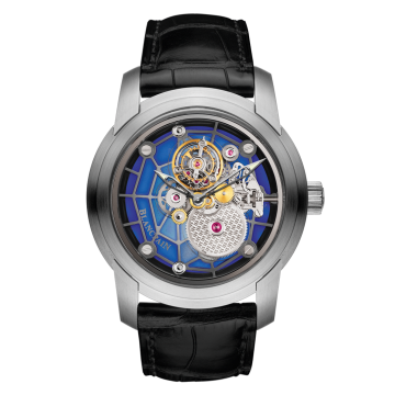 Blancpain L-Evolution Carrousel Saphir Volant Une Minute White Gold