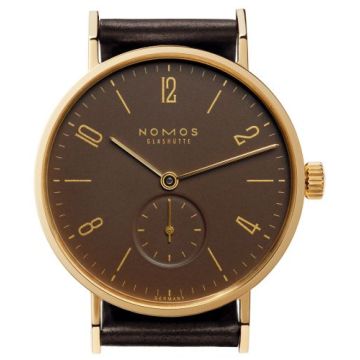 Nomos Glashütte Tangente Gold mocca