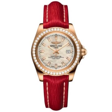 Breitling Galactic 32 Sleek Edition Rose Gold / Diamond / Pearl / Sahara