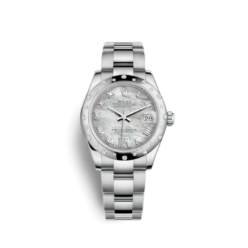 Rolex Datejust 31 Stainless Steel Domed Diamond / Oyster / MOP - Roman