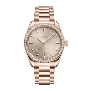 Omega Seamaster Aqua Terra 150M Master Chronometer Small Seconds 38 Sedna Gold - Diamond / Pink / Bracelet