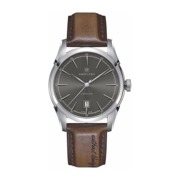 Hamilton Spirit of Liberty Auto 42 Stainless Steel / Grey
