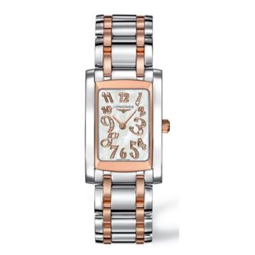 Longines DolceVita 22 Quartz Two Tone Pink