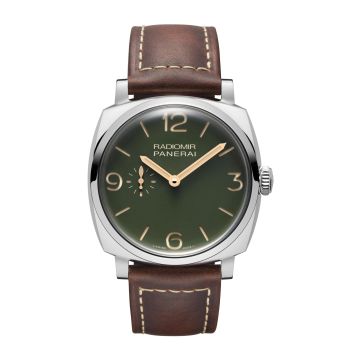 Panerai Radiomir 1940 45 3 Days Automatic Stainless Steel / Military Green
