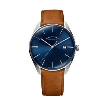 Elka Watch Co. D-Series Stainless Steel / Blue  / Leather