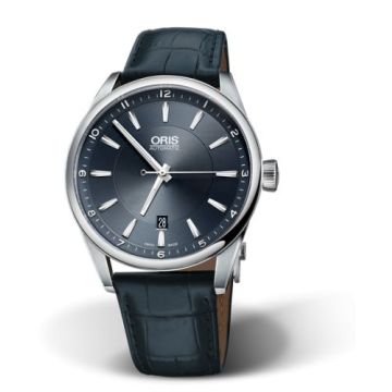 Oris Artix Date 42 Stainless Steel / Blue