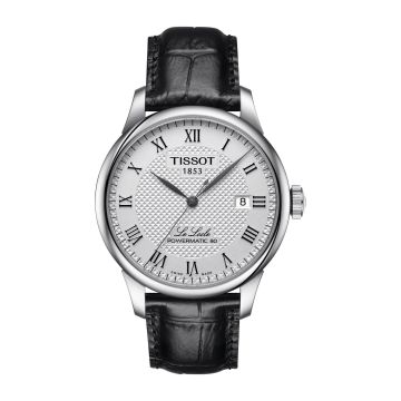 Tissot Le Locle Powermatic 80 39.3 Stainless Steel / Silver / Strap