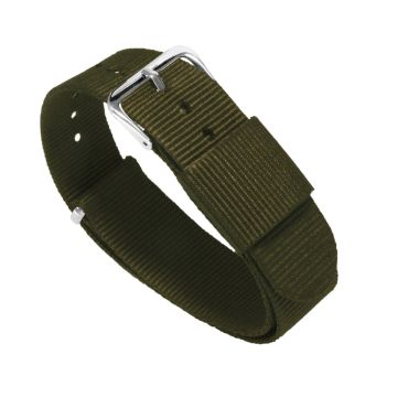 Army Green Nylon NATO® style Watch Band - 24mm