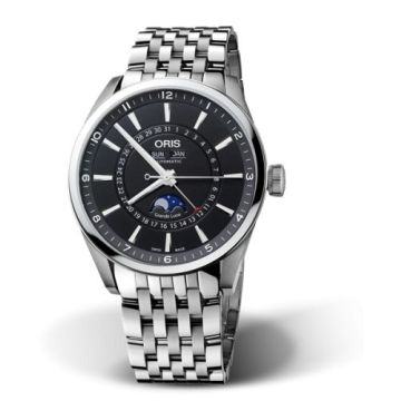 Oris Artix Complication Stainless Steel / Black / Bracelet