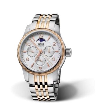 Oris Big Crown Complication Stainless Steel - Rose Gold / Silver / Bracelet